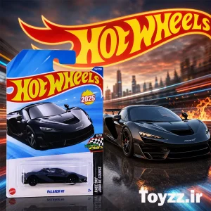 ماکت ماشین هات ویلز مدل McLAREN W1 سری RACE DAY
