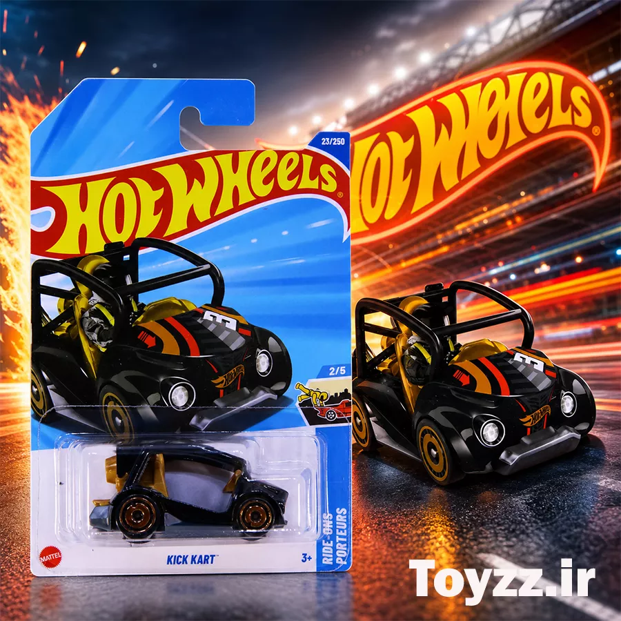 ماکت ماشین هات ویلز مدل KICK KART سری RIDE ONS 10 ماکت ماشین هات ویلز مدل KICK KART سری RIDE ONS