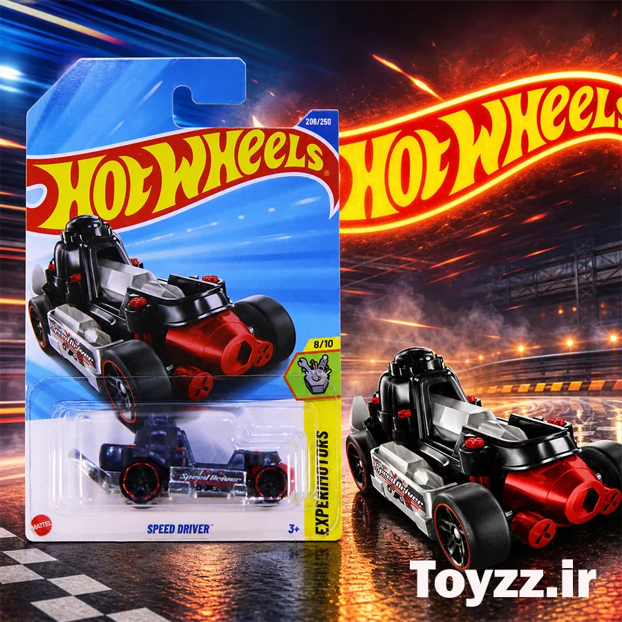 ماکت ماشین هات ویلز مدل SPEED DRIVER سری EXPERIMOTORS 9 ماکت ماشین هات ویلز مدل SPEED DRIVER سری EXPERIMOTORS