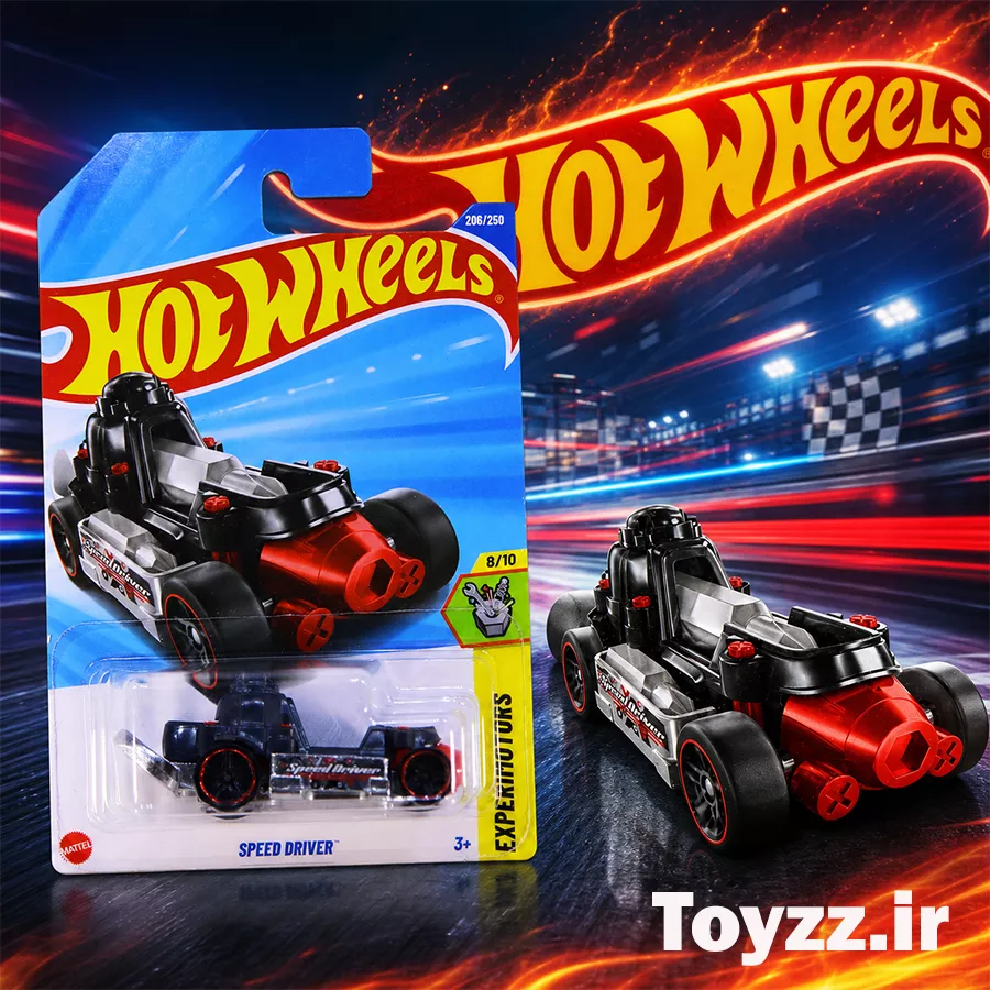 ماکت ماشین هات ویلز مدل SPEED DRIVER سری EXPERIMOTORS 8 ماکت ماشین هات ویلز مدل SPEED DRIVER سری EXPERIMOTORS