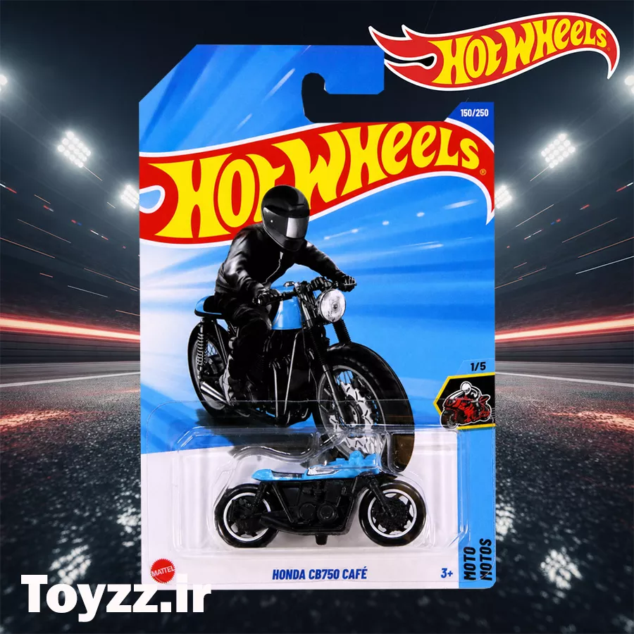ماکت ماشین هات ویلز طرح هوندا مدل HONDA CB750 CAFE سری MOTO MOTOS 7 ماکت ماشین هات ویلز طرح هوندا مدل HONDA CB750 CAFE سری MOTO MOTOS