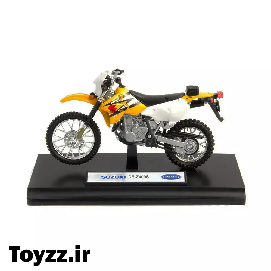 ماکت فلزی موتور سوزوکی برند ویلی مدل SUZUKI DR-Z400S