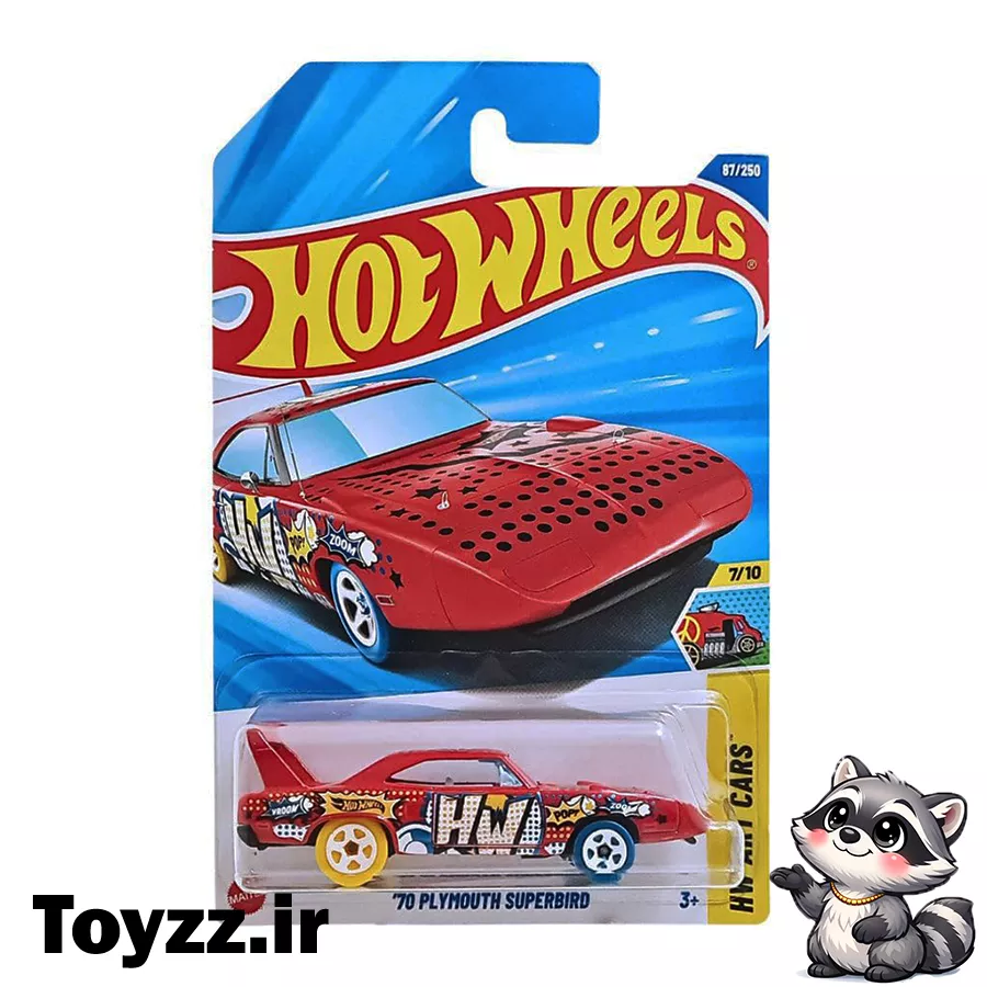ماکت ماشین هات ویلز 2026 مدل 70PLYMOUTH SUPERBIRD سری HW ART CARS