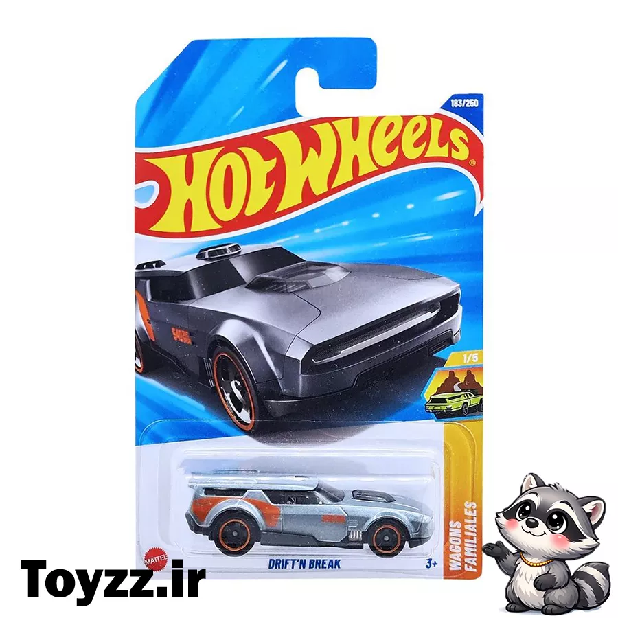 ماکت ماشین هات ویلز 2026 مدل DRIFT N BREAK سری WAGONS FAMILIALES