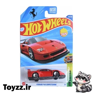 ماکت ماشین هات ویلز 2026 مدل FERRARI F40 COMPETIZIONE سری HW EXOTICS
