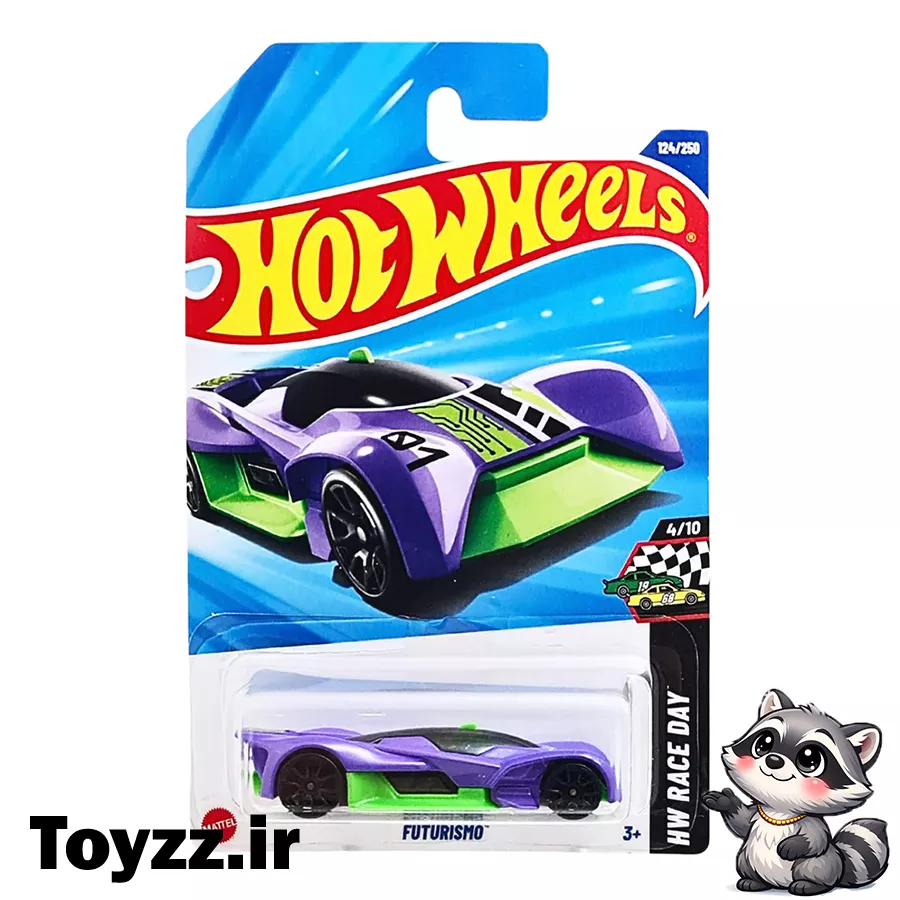 ماکت ماشین هات ویلز 2026 مدل FUTURISMO سری HW RACE DAY