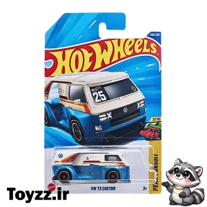 ماکت ماشین هات ویلز 2026 مدل VW T3 CUSTOM سری PEAK PURSUIT
