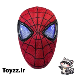 ماسک مرد عنکبوتی چشم متحرک و چراغدار مدل THE AMAZING SPIDERMAN