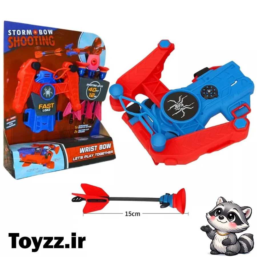 تیروکمان مردعنکبوتی مدل STORM BOW SHOOTING