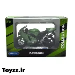 ماکت فلزی موتور کاوازاکی برند ویلی مدل 2001 Kawasaki NINJA ZX-12R