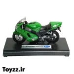 ماکت فلزی موتور کاوازاکی برند ویلی مدل 2001 Kawasaki NINJA ZX-12R