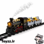 قطار بازی مدل کلاسیک دودزا موزیکال و چراغدار کد 5811