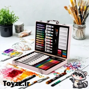 ست حرفه ای نقاشی خارجی مجموعه 53 عددی