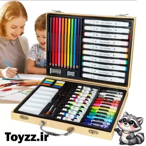 ست حرفه ای نقاشی خارجی مجموعه 53 عددی