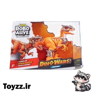 دایناسور رباتیک زورو ROBO ALIVE مدل DINO WARS RAPTOR