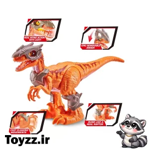 دایناسور رباتیک زورو ROBO ALIVE مدل DINO WARS RAPTOR