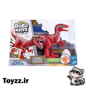 دایناسور رباتیک زورو ROBO ALIVE مدل RAPTOR