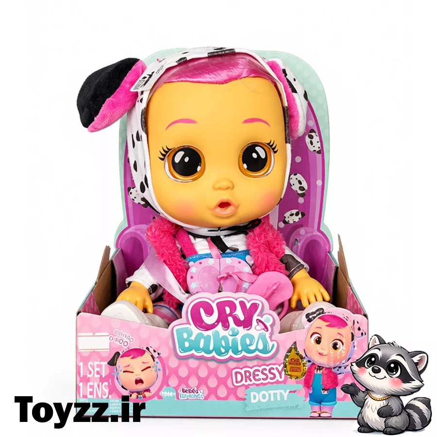 عروسک کرای بی بی مدل داتی cry babies 7 عروسک کرای بی بی مدل داتی cry babies