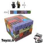 ساختنی 120 تکه مدل مکعب مغناطیسی طرح ماینکرافت کد 83010-2
