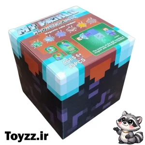 ساختنی 85 تکه مدل مکعب مغناطیسی طرح ماینکرافت کد 83009-2