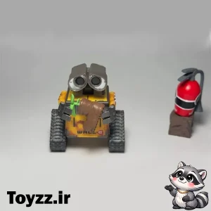اکشن فیگور والی و ایو WALL-E AND EVE برند think way مجموعه 6 عددی
