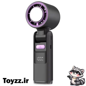 پنکه شارژی مدل کولر دار کد K801